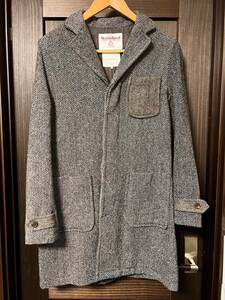 SEVENDAYS SUNDAY セブンデイズサンデイ HARRIS TWEED ハリスツイード チェスター　コート　ヘリンボーン 