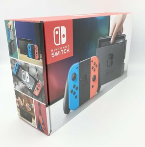 Nintendo Switch 本体 (ニンテンドースイッチ) 【Joy-Con (L) ネオンブルー/ (R) ネオンレッド】(キャンペーンプリペイド番号なし)