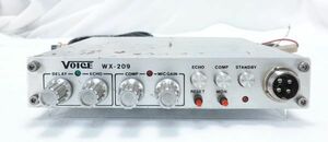 CB無線　VOICE　WX-209　エコーチェンバー・マイクコンプレッサー　NASA4P配線