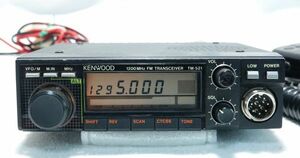 KENWOOD　TM-521　1200MHz　10W　モービル　マイク・電源ケーブル付属