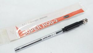 サガ電子　ROD-2　50MHz／144MHz　高性能ロッドアンテナ　BNC型　未使用品