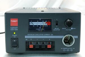 第一電波工業　GSV-1200　安定化電源　DC1V～15V可変　15A