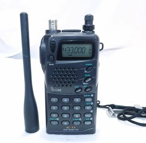 ICOM　IC-T7　144／430　デュアルバンド　ハンディ機