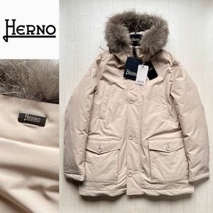 新品 22AW HERNO イタリア製 SUB-ZERO 極寒用 高機能 N-3B フーデッド ダウン コート 50 ヘルノ MooRER Moncler カナダグース CANADA GOOSE