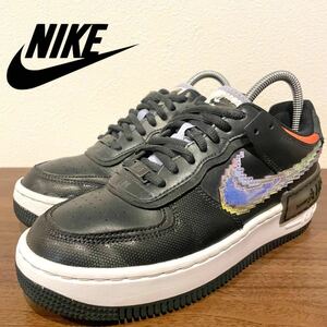 NIKE W AIR FORCE 1 SHADOW SE ナイキ エア フォース ワン シャドウ ブラック CV8480-001 レディース ローカットスニーカー 23cm