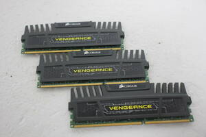 CORSAIR　コルセア　VENGEANCE　PC用メモリ　 DDR3 12GB　4GBx3枚【CMZ12GX3M3A1600C9】