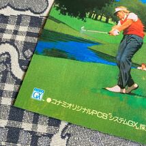 ゴルフィンググレイツ2 コナミ　アーケード　チラシ　カタログ　フライヤー　パンフレット　正規品　非売品　販促　即売_画像2