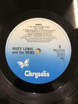 【帯付き】 レコード LP/ヒューイ ルイス アンド ザ ニュース/Huey Lewis And The News/ハート オブ ロックンロール /歌詞カード付き qL291_画像9