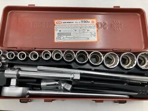 1円スタート　TONEトネ SOCKET WRENCH SET ソケットレンチセット No.750M 