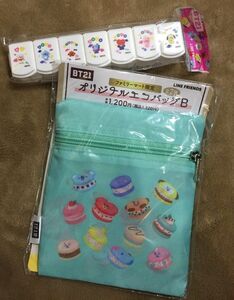  ★13日削除★ BT21 ファミマ限定 オリジナルエコバッグB＆ピルケース