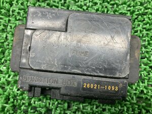 ゼファー400 ヒューズボックス 26021-1093 カワサキ 純正 中古 バイク 部品 ZR400C ジャンクションボックス 割れ欠け無し 品薄 希少品