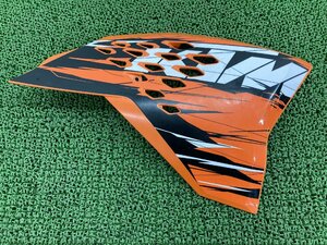 450XC-F シュラウド 右 橙/黒 773.08.051.100 KTM 純正 中古 バイク 部品 サイドカウル 2008年 割れ欠け無し 品薄 車検 Genuine