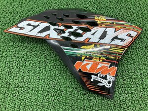 450XC-F シュラウド 右 黒/橙 773.08.051.100 KTM 純正 中古 バイク 部品 サイドカウル 2008年 品薄 希少品 車検 Genuine