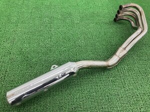 バリオス マフラー K367 カワサキ 純正 中古 バイク 部品 ZR250B BALIUS-II 前期 機能的問題なし 希少品 車検 Genuine