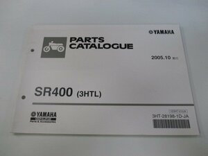 SR400 パーツリスト 1版 ヤマハ 正規 中古 バイク 整備書 3HTL RH01J 整備に役立ちます qE 車検 パーツカタログ 整備書