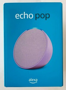 Amazon ech opop (エコーポップ with Alexa) エコー スピーカー ラベンダー 紫 パープル アマゾン