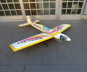 X552 operation not yet verification engine type (OS Max ) wooden airplane body Kid mechanism less parts taking present condition goods junk /240