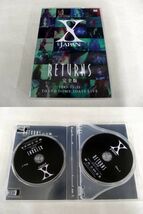 M014 X JAPAN RETURNS 完全版 DVD-BOX 1993 TOKYO-DOME 2DAYS LIVE ロック ポップス/80_画像3
