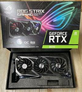 ASUS ROG STRIX RTX 3070 GAMING OC Edition ＠ 中古 グラフィックカード グラボ 動作確認済み ジャンク扱い