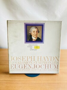 【BC-21】ハイドン交響曲(ロンドン・セット)全集 全12曲 ヨッフム グラモフォン MG9876/81/6枚組 BOX LP レコード