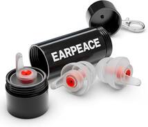 EarPeace Music イヤーピース 耳栓 音楽用 シリコン フィルター3種類 黒ケース シリコン 音量低減 スタンダード 聴覚過敏の緩和におすすめ_画像5