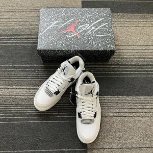 【TF1113】タグ付き NIKE ナイキ エアジョーダン AIR JORDAN 4 RETRO レトロ ホワイト 白 