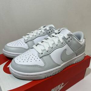 【TF1222】未使用 美品 NIKE WMNS DUNK LOW Phonton ナイキ ダンク フォントンダスト DD1503-103 23.5cm 箱付き スニーカー おしゃれ 1円〜