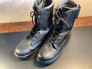 安全靴　静電気帯電防止靴　革製 MIDORI　25,5cm
