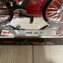 未開封品Maisto マイスト BMW Q6.S ロードバイク自転車　ミニカー 1:12_画像2
