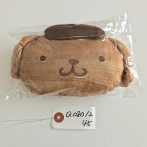 Q0801245　新品　Sanrio　サンリオ　ポムポムプリン　フェイスパスケース　パスケース　木目調