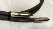 【未使用】Accuphase ASL-10 RCAケーブルペア 1m アキュフェーズ SUPER REFINED CABLE_画像2