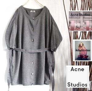 Acne Studious/アクネ/異素材コンビデザインリラックスプルオーバー