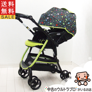  beautiful goods stroller GRACO Greco City Star both against surface type high seat 1 pieces month from 3 -years old used stroller secondhand goods [A. beautiful goods ]