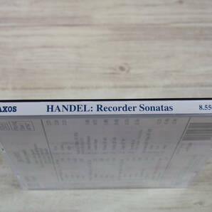 CD / Handel;Recorder Sonatas / George Frideric Handel、 Zsuzsa Pertis /『D18』/ 中古の画像3