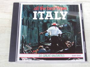 CD / All The Best from ITALY / Various Artists /『D18』/ 中古