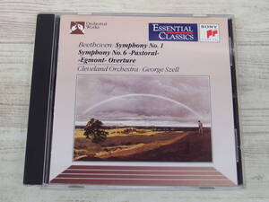 CD / Beethoven: Symphonies Nos. 1 & 6 / Egmont Overture / George Szell /『D18』/ 中古＊ケース破損