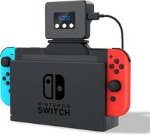 ◆送料無料◆スイッチ対応 冷却ファン ハイパワー 冷却 クーラー Switch 冷感 扇風機 排熱 温度表示 風量変更 スイッチドック 静音 互換品_画像1