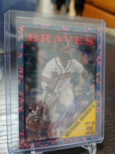 25枚限定 Michael Harriss Ⅱ auto マイケル ハリス2世 直筆サイン topps japan edition 2023 BRAVES ブレーブス