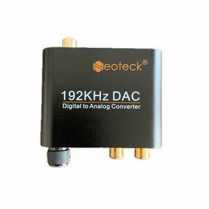 Neoteck 192KHz DAC 光、Coaxial入力