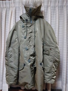 80s 90s alpha industries アルファインダストリー ma-1 m65 n3b usa 製 サイズ感XXL シンセティックファイバー仕様の本格派！！ 