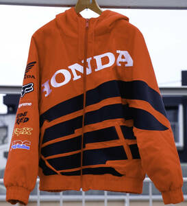 Honda® Fox® Racing Puffy Zip Up Work Jacket （Red） 19fw
