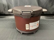 C4-237 未使用・保管品 サーモス シャトル シェフ 真空保温調理器 KPM-2500 2.5リットル ダークチェリー THERMOS 鍋 両手鍋_画像3