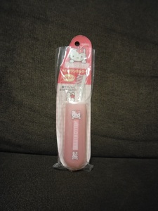 サンリオ・キティちゃん1999年製 ハブラシホルダー　吸ばん付　うさぎ　即決