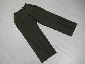 R34 未使用！◆Trousers Poly/Wool Serge Army Green◆米軍◆コスプレ！