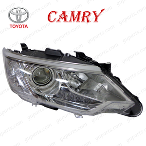 トヨタ カムリ AVV50 ハイブリッド H26.9～H29.7 後期 右 ヘッド ライト ランプ HID LED 81145-33A11 左側通行用 日本光軸