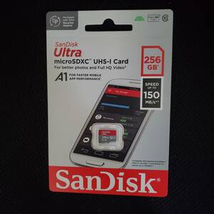 571-572 新品 256GB microSDXCカード マイクロSD SanDisk Ultra CLASS10 UHS-I A1 150MB/s 海外リテール SDSQUAC-256G-GN6MN