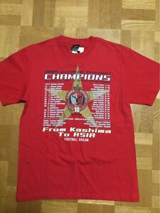 鹿島アントラーズ　2007年　Jリーグ優勝記念Tシャツ