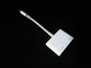 Apple アップル A1438 ライトニング 変換 ケーブル デジタル AVアダプタ