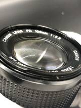  【10661】Canon LENS FD 100mm 1:2.8 カメラ レンズ ジャンク _画像9