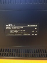 試し使用のみ　AIWOLL ポータブル電源 280wh AC300W 純正弦波 未記入保証書付き　EVOPOWと同メーカー_画像3